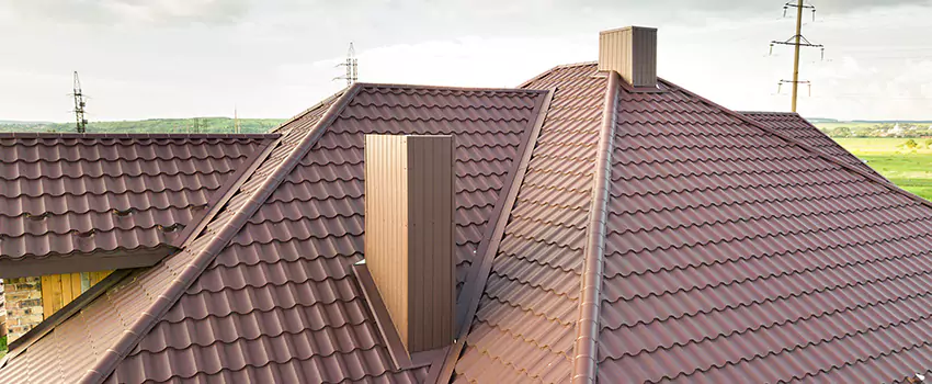 Residential Chimney Flashing Restoration in New London, CT