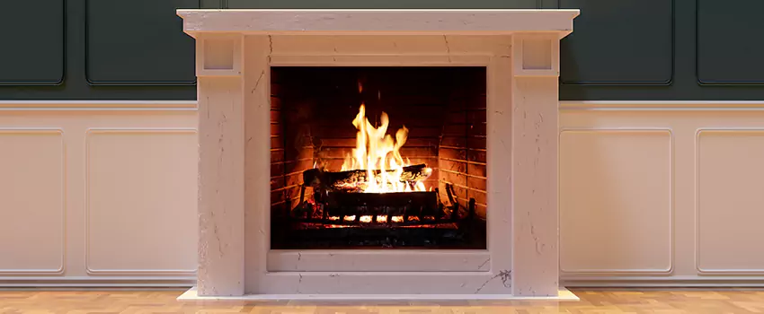 Decorative Electric Fireplace Installation in New London, Connecticut