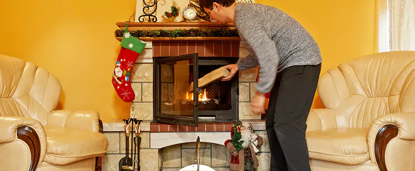 Gas to Wood-Burning Fireplace Conversion Services in New London, Connecticut