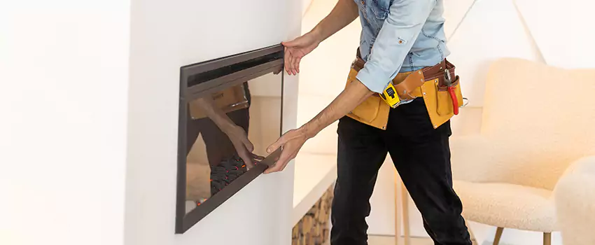 Metal Fireplace Installation in New London, Connecticut