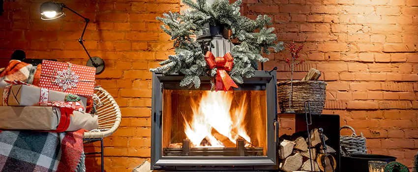 Travis Industries Linear Gas Fireplace Installation in New London, Connecticut