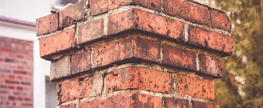Cracked Chimney Bricks Repair Cost in New London, Connecticut